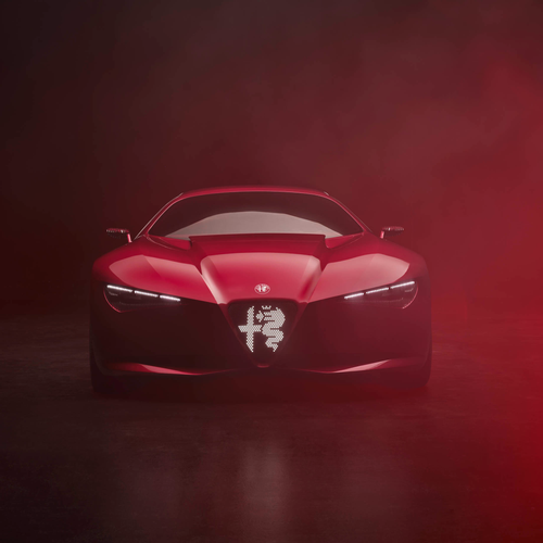 2026 Alfa Romeo Cuorerosso Concept Front View
